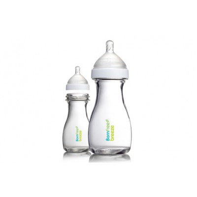 Summer Infant  Born Free® Breeze™ 9oz Glass Bottle 2-Pack
