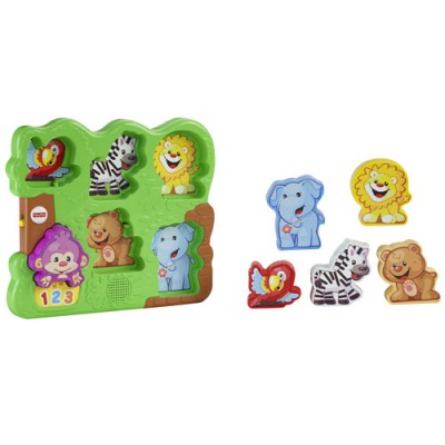 Fisher Price Laugh & Learn Zoo Animal Puzzle