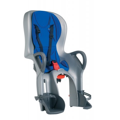 Peg Perego 10+ Rear Mount Child Seat in Silver/Blue