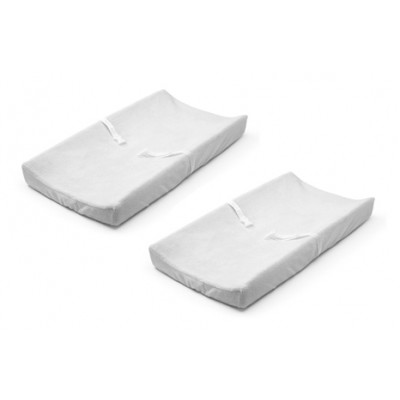 Summer Infant Ultra Plush™ Changing Pad Cover 2-Pack (White)