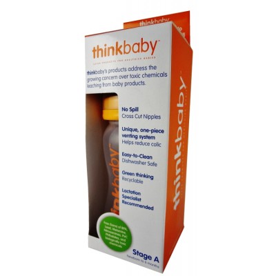 Thinkbaby Single 9oz - Polypropylene (PP) with Stage A nipple