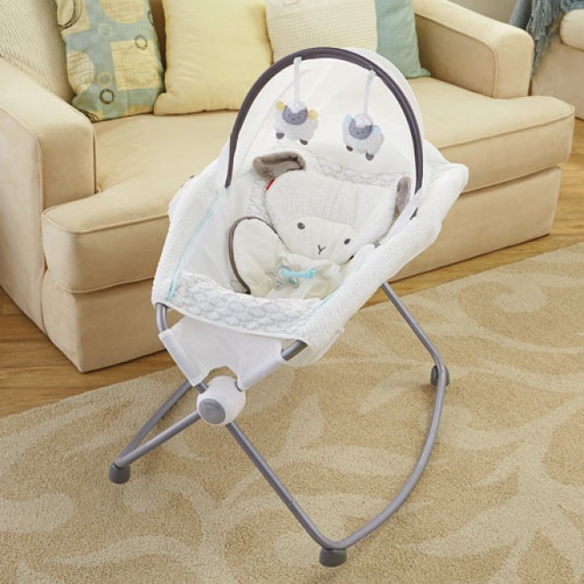 Fisher Price My Little Lamb™ Deluxe Newborn Rock ’n Play™ Sleeper with Canopy