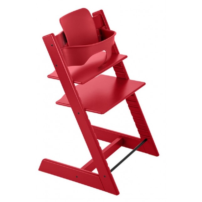 Stokke Tripp Trapp High Chair & Baby Set - Red