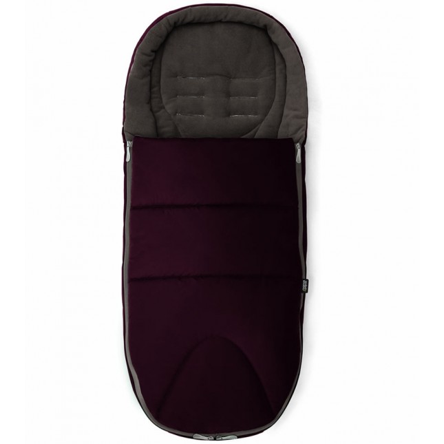 Mamas & Papas Cold Weather Plus Footmuff in Mulberry