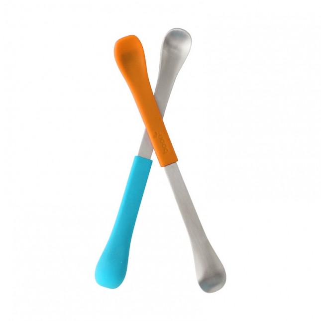 Boon SWAP 2-IN-1 Feeding Spoon in Blue & Orange