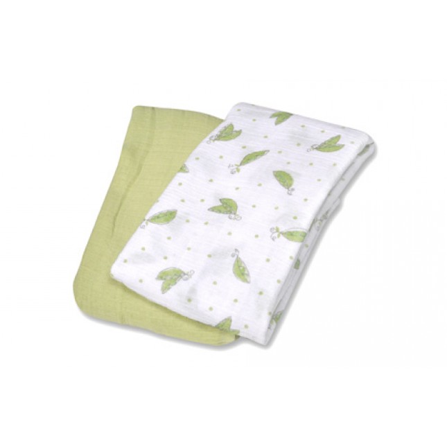 Summer Infant  SwaddleMe® Muslin Blankets 2-PK - Sweet Pea