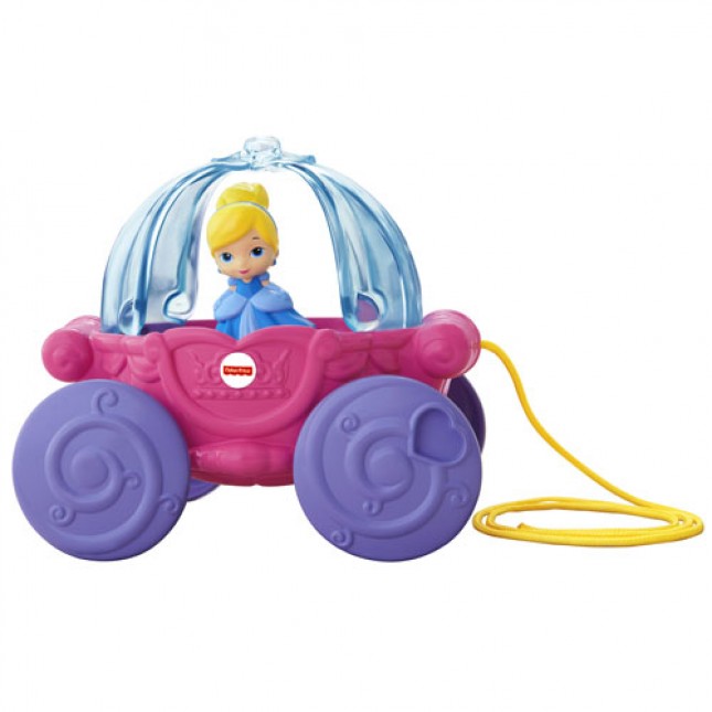 Fisher Price DISNEY PRINCESS Musical Carriage Pull Toy from Fisher-Price