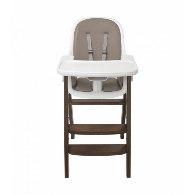 OXO Tot Sprout Chair in Taupe/Walnut