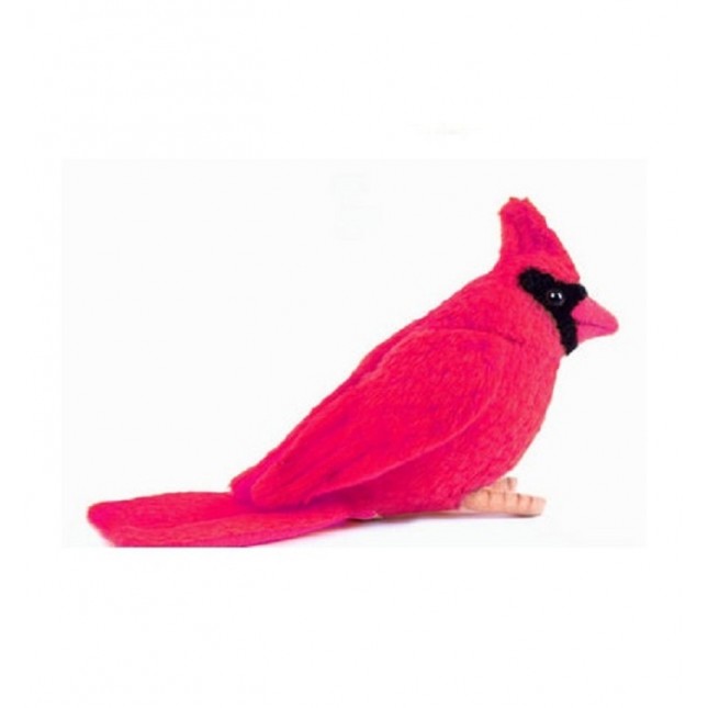 Hansa Toys Cardinal Red 3.5''L