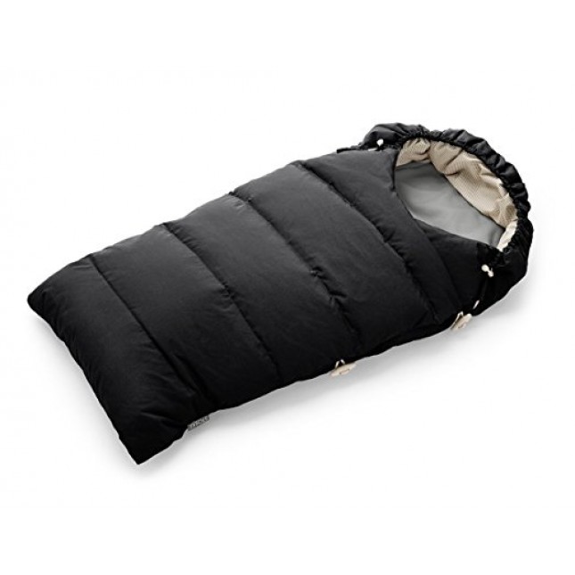 Stokke Down Sleeping Bag in Onyx Black