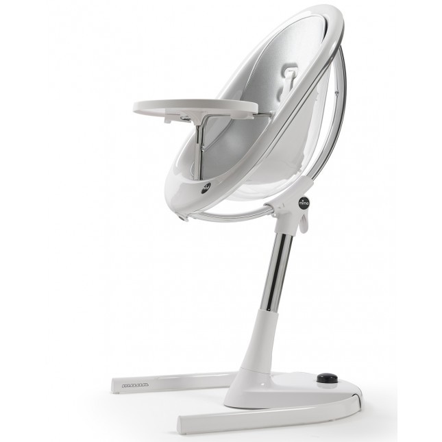 Mima Moon 3-in-1 High Chair in Silver