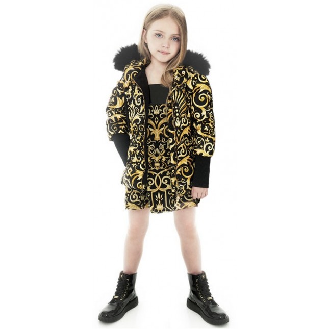YOUNG VERSACE Girls Baroque Outfit