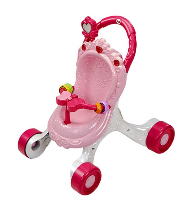 Fisher Price Princess Mommy Stroll-Along Musical Walker