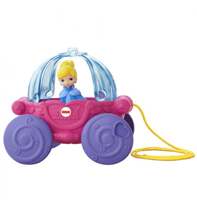 Fisher Price DISNEY PRINCESS Musical Carriage Pull Toy from Fisher-Price