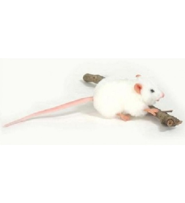 Hansa Toys Mouse (White)
