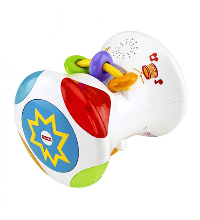 Fisher Price Bright Beats 2-in-1 Musical Drum Roll