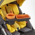 Diono Quantum Snack and Roll Tray, for Use with The Quantum Stroller - Orange 