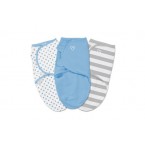 Summer Infant  SwaddleMe® Original Swaddle 3-PK - Blue Stars Stripes (SM)
