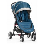 2015 Baby Jogger City Mini 4-Wheel Stroller in Teal/Gray
