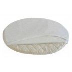 Stokke Sleepi Oval Mini Protection Sheet White