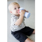 Boon SWIG Tall Flip Top Sippy Cup in Blue & Green