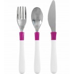 OXO Tot Big Kid Cutlery Set - Pink