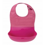 OXO Tot Roll Up Bib in Pink
