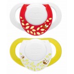 Chicco Hard Shield Orthodontic Pacifiers - 0M+