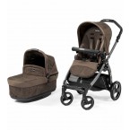 Peg Perego Book Pop Up Stroller in Circles Choco
