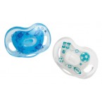 Summer Infant Bliss Orthodontic Pacifier 2-Pack 0-6M  (Blue)