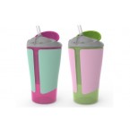 Summer Infant Grow With Me 10oz Straw Cup 2-Pack (Girl) 