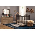 Abigail 3-in-1 Convertible Crib with Toddler Bed Conversion Kit
