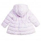 YOUNG VERSACE Baby Girls Lilac Baroque Print Down Padded Coat