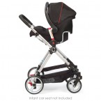 Contours Bliss 4-in-1 Baby Stroller System WILSHIRE BLACK 