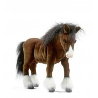 Hansa Toys Clydesdale Horse 19.5''L