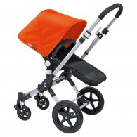 Bugaboo Cameleon 3 Stroller, Extendable Canopy (2015) Grey / Orange