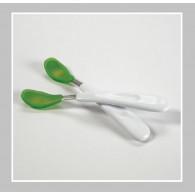 OXO Tot Feeding Spoon Set in Green