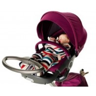 Stokke XPLORY Newborn Stroller in Purple