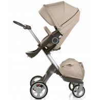 Stokke XPLORY Newborn Stroller in Beige Melange