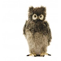 Hansa Toys Owl, Bubo, Gray