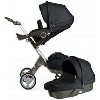 Stokke XPLORY Newborn Stroller in Black