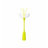 Boon STEM Grass and Lawn Drying Rack Accessory in White & Yellow