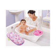 Summer Infant Newborn-To-Toddler Bath Center & Shower (Pink)
