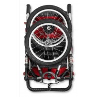 Schwinn Arrow Single Stroller - Red/Black