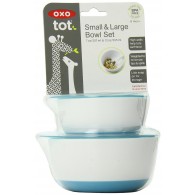 OXO Tot Small & Large Bowl Set in Aqua