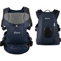 Diono Carus Complete 4-in-1 Baby Carrier + Detachable Backpack - Navy