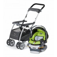 Chicco KeyFit Caddy & Keyfit 30 Infant Car Seat in Surge