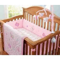 Crown Crafts Babies R Us 7 Piece Crib Bedding Set Olivia Collection