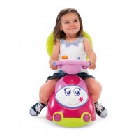 Chicco 4 in 1 Ride On Car in Pink