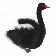 Hansa Toys Swan, Black